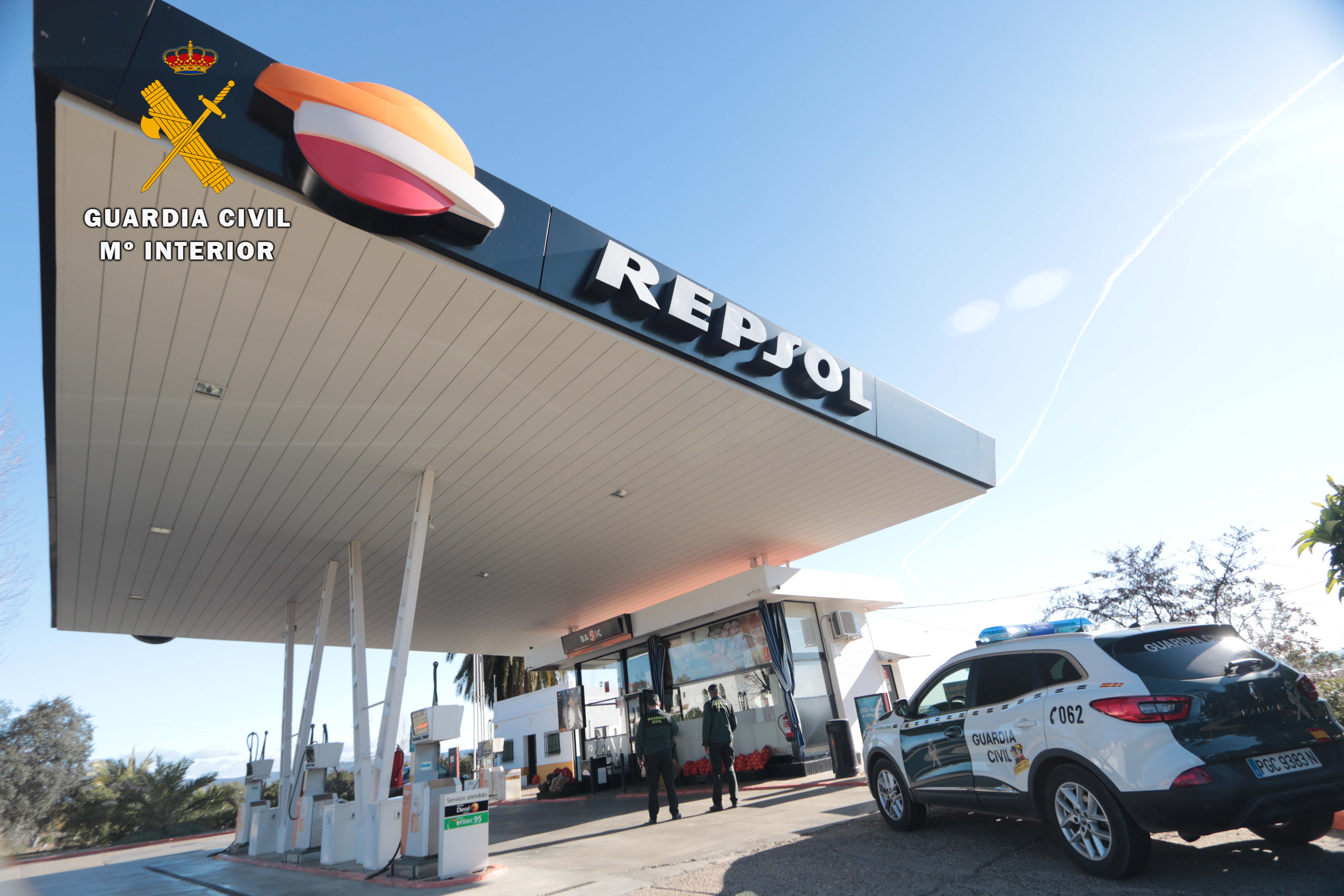 ROBO GASOLINERA PALMA